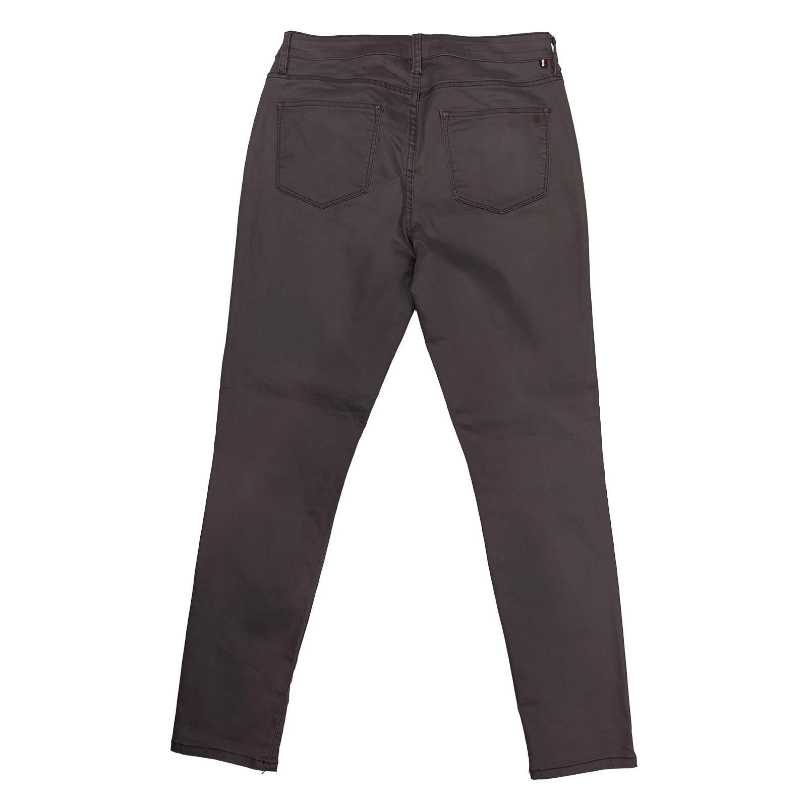 tommy hilfiger greenwich womens trousers size 8 burgundy skinny pants by Tommy Hilfiger – | RewearableUK