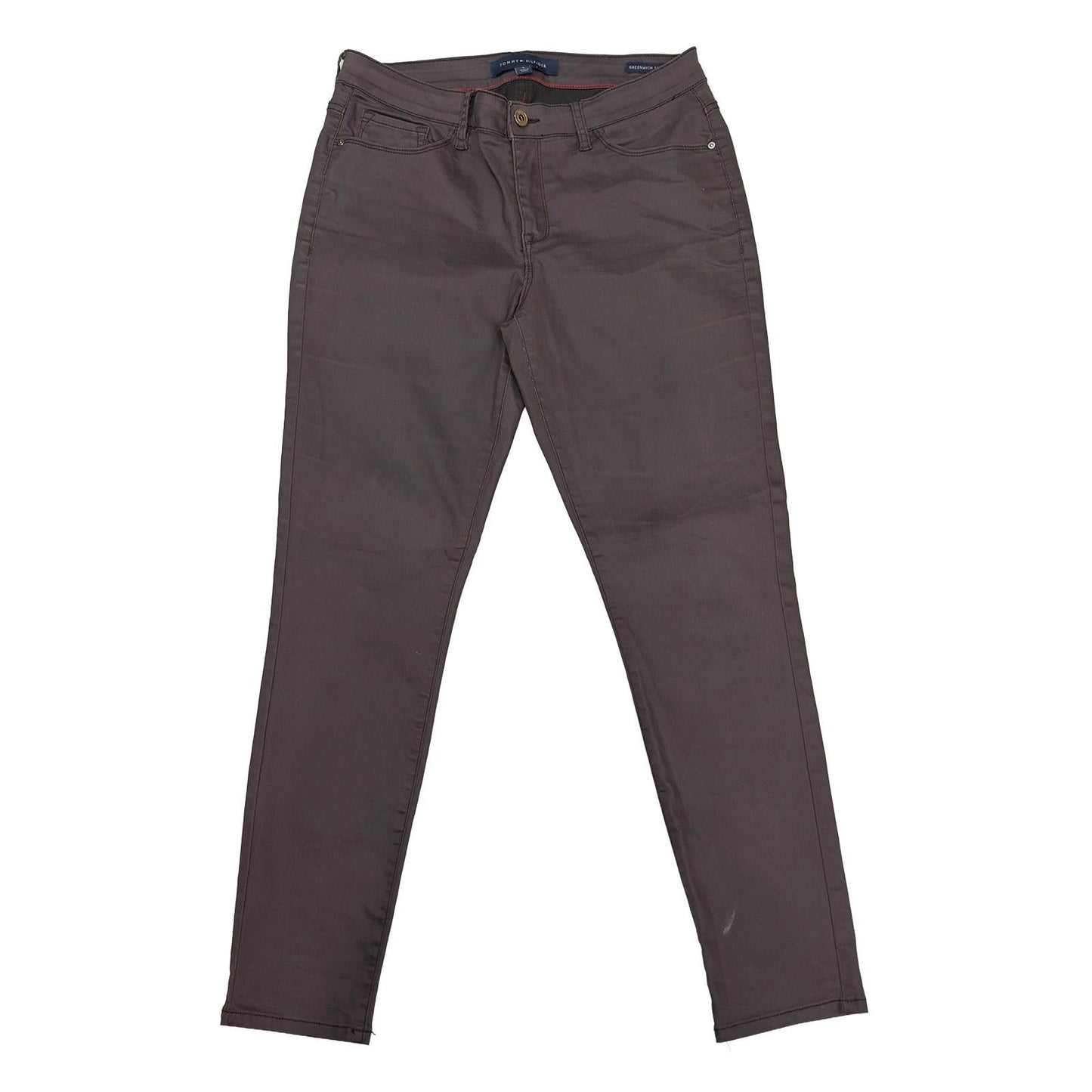 tommy hilfiger greenwich womens trousers size 8 burgundy skinny pants by Tommy Hilfiger – | RewearableUK