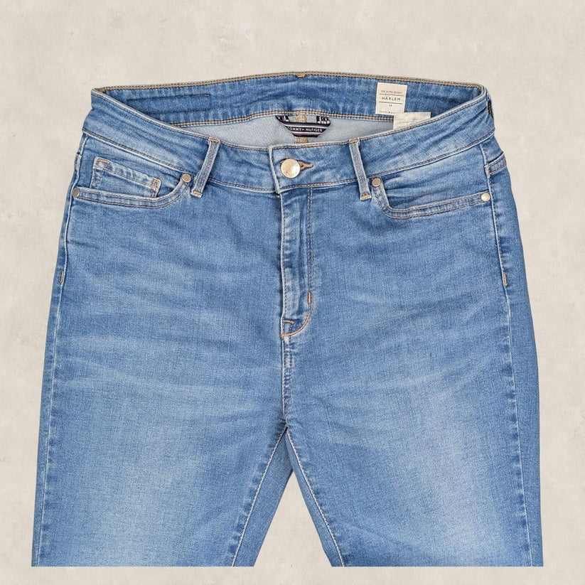 tommy hilfiger harlem hw ultra skinny womens denim jeans blue wash size 30 by Tommy Hilfiger – | RewearableUK