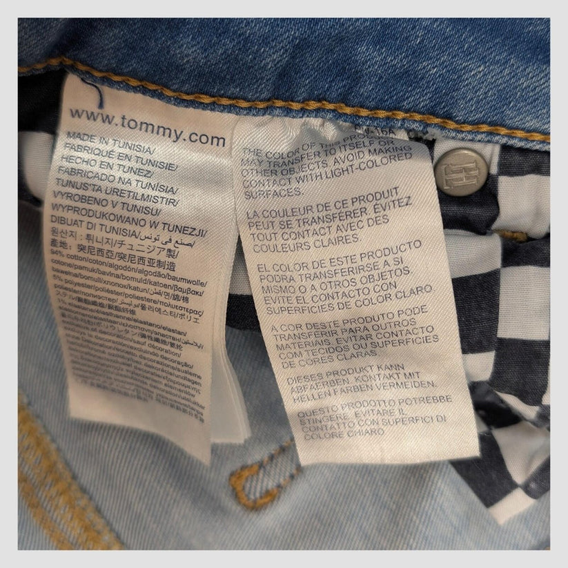 tommy hilfiger harlem hw ultra skinny womens denim jeans blue wash size 30 by Tommy Hilfiger – | RewearableUK