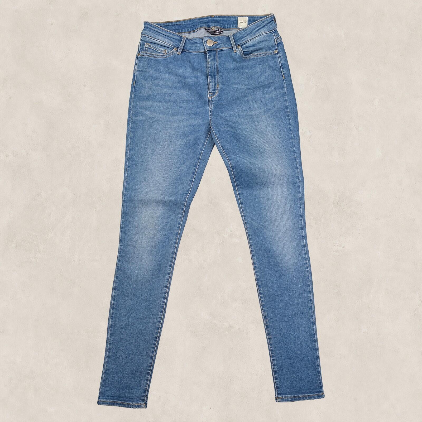 tommy hilfiger harlem hw ultra skinny womens denim jeans blue wash size 30 by Tommy Hilfiger – | RewearableUK