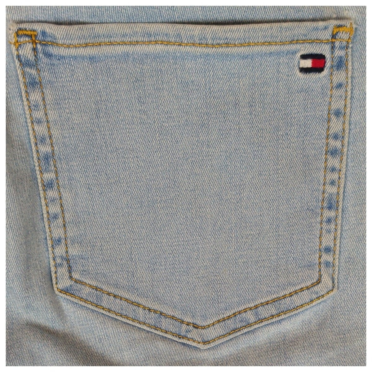 Tommy Hilfiger Harlem Ultra Skinny Jeans W26 L30 Light Blue Organic Cotton – product photo 4 | RewearableUK