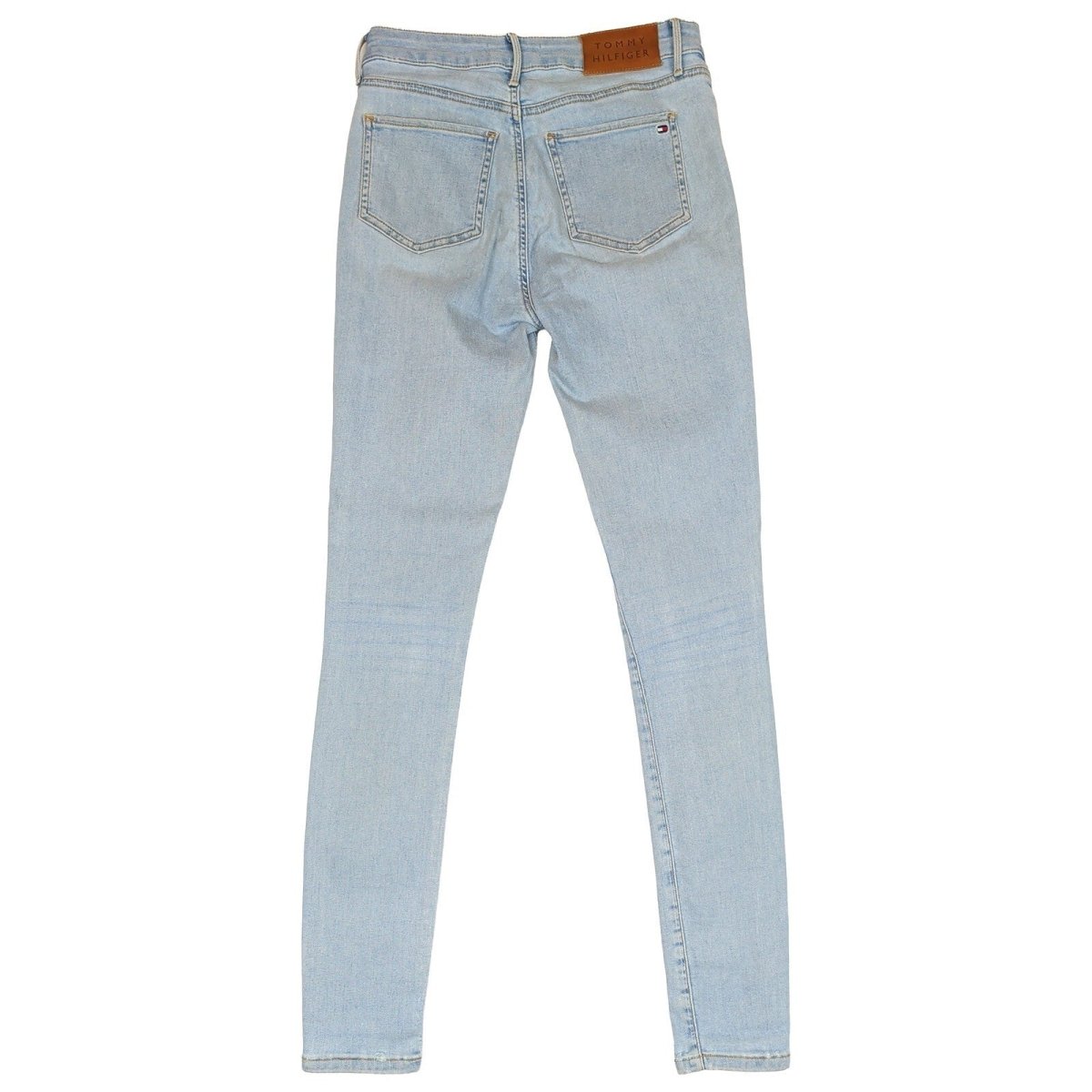 Tommy Hilfiger Harlem Ultra Skinny Jeans W26 L30 Light Blue Organic Cotton – product photo 2 | RewearableUK