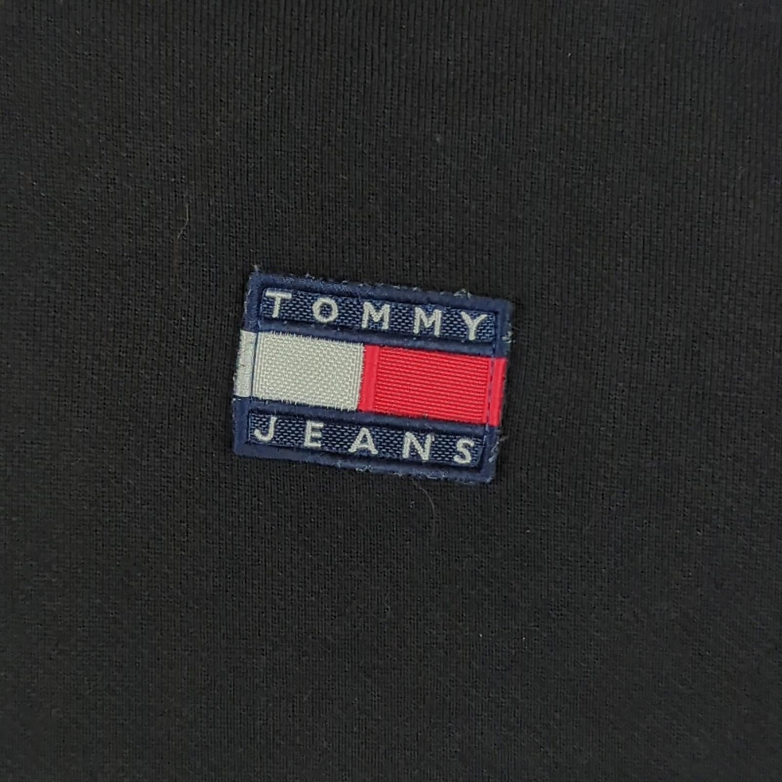 Tommy Hilfiger Tommy Hilfiger Hoodie Black Men’s Small Cotton Long Sleeve Regular Fit Sweater & Hoodie RewearableUK