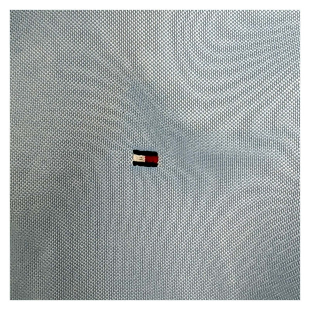 Tommy Hilfiger Light Blue Fitted Cotton Shirt – UK 8 – product photo 2 | RewearableUK