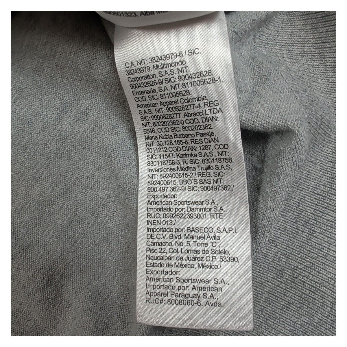 Tommy Hilfiger Men's Jumper L Grey Half Zip Logo Cotton – product photo 8 | RewearableUK