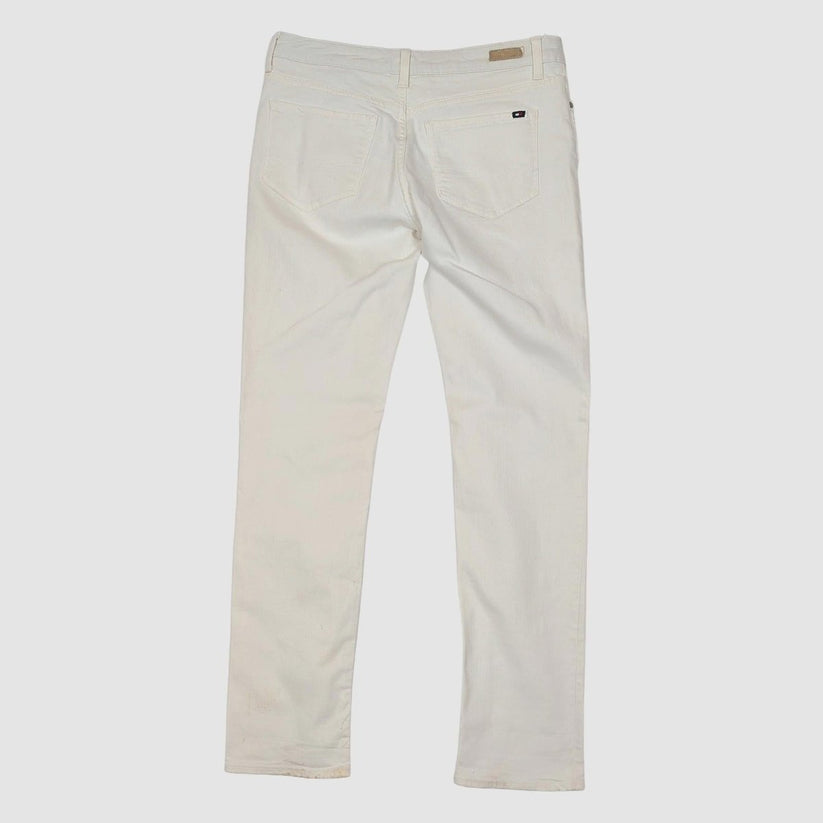 Tommy Hilfiger Mens Rome Regular Fit Jeans W30 L32 Off White Cream Denim Pants by Tommy Hilfiger – | RewearableUK