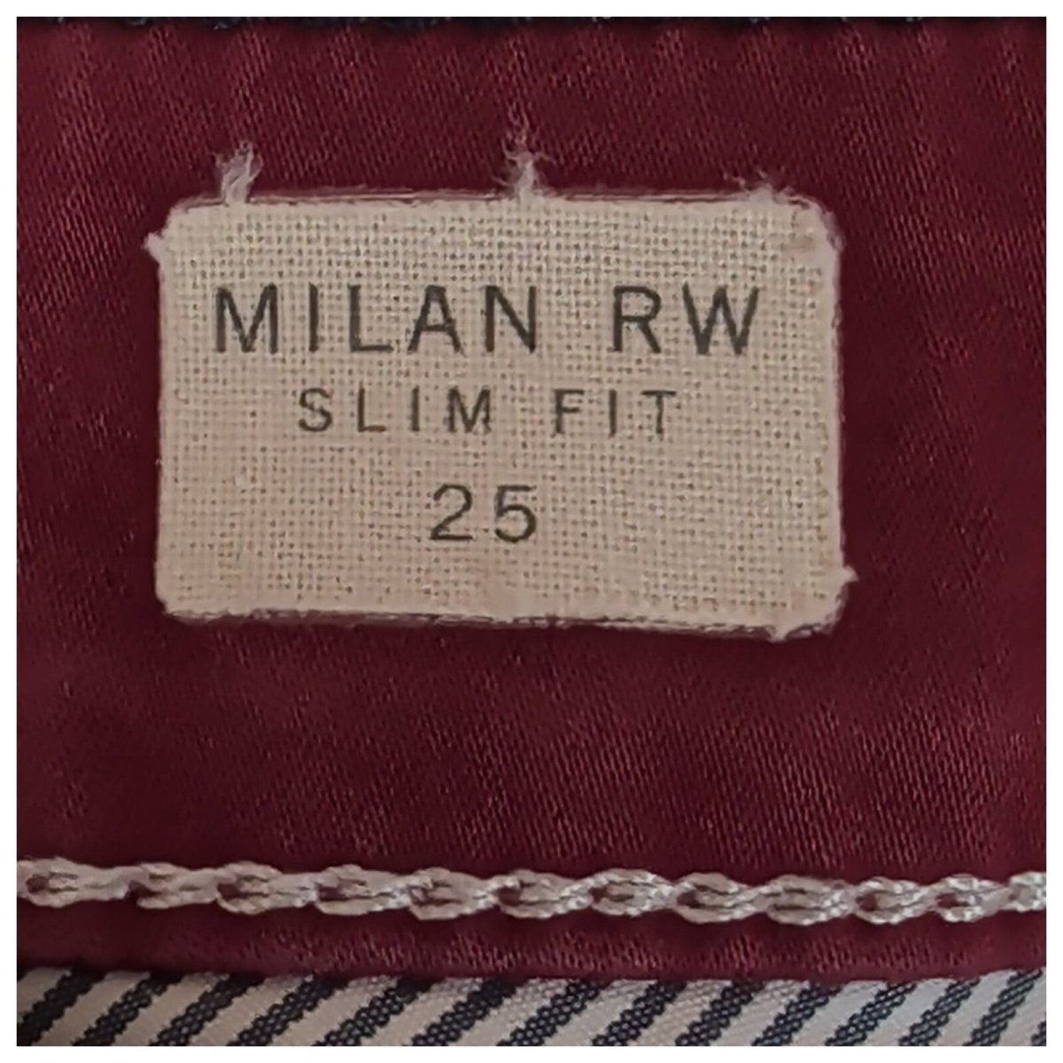 Tommy Hilfiger Milan RW Red Skinny Jeans W25 – product photo 5 | RewearableUK