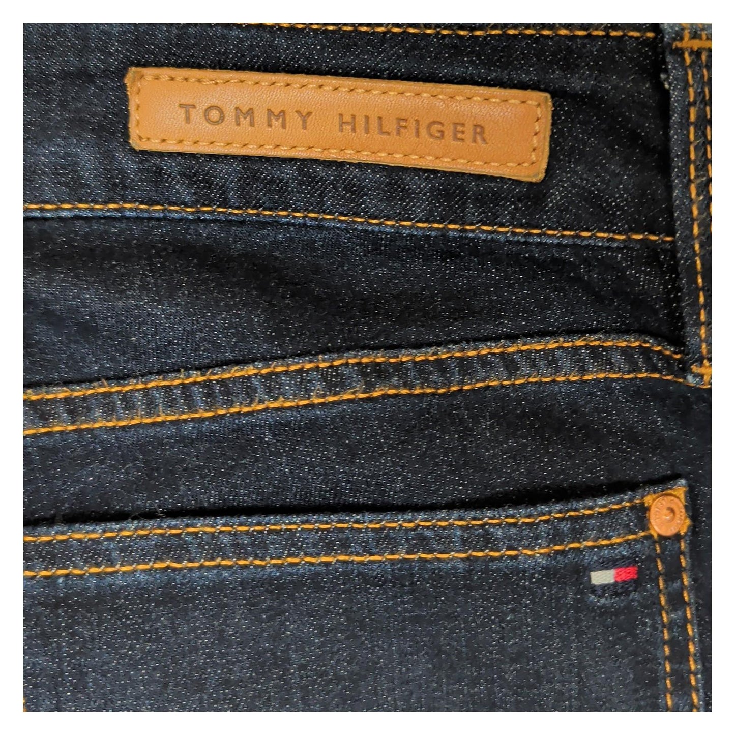 Tommy Hilfiger Milan Slim Fit Jeans Womens W28 L34 Dark Indigo Blue Stretch by Tommy Hilfiger – | RewearableUK