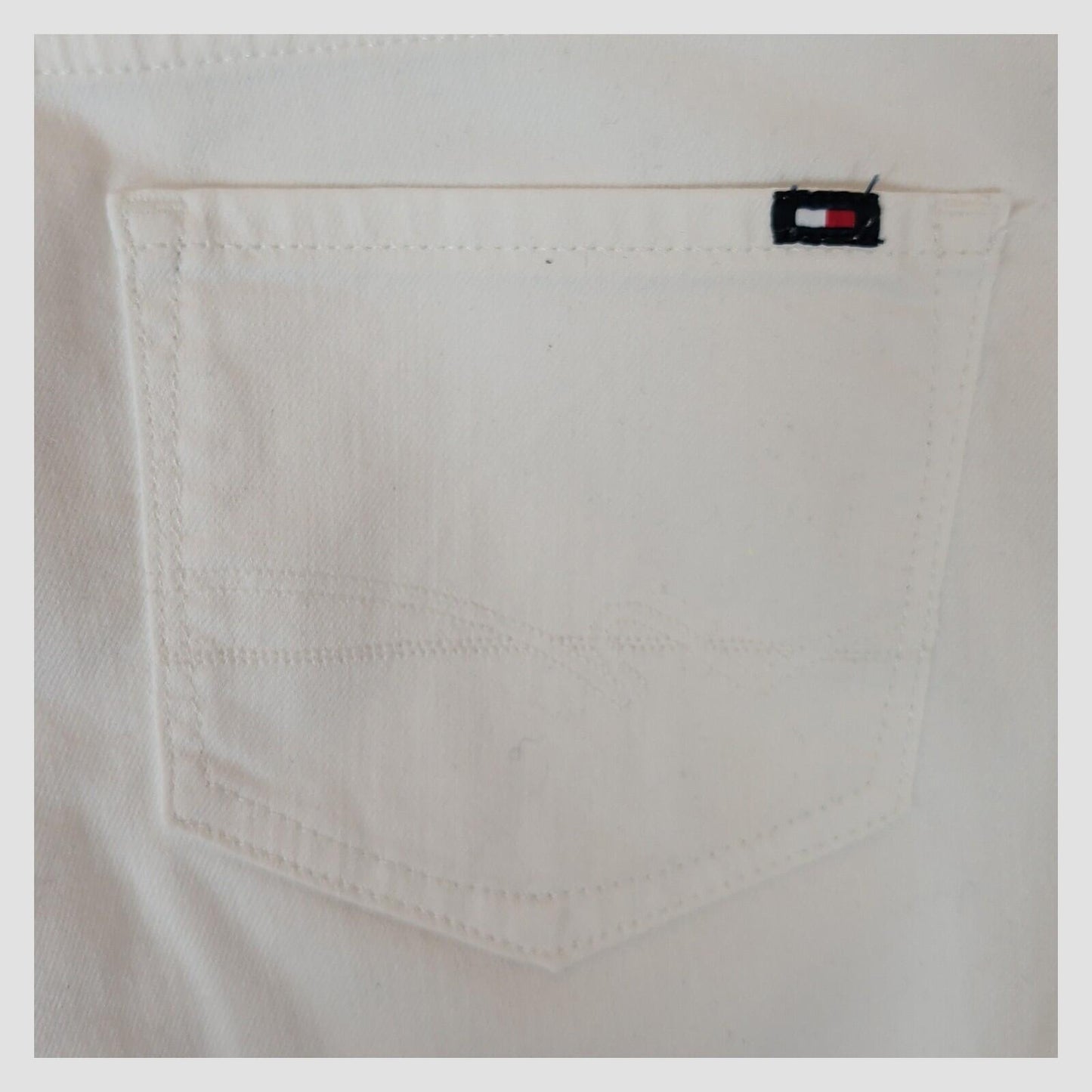 tommy hilfiger rome regular fit womens white denim jeans size w28 l32 casual by Tommy Hilfiger – JEANS | RewearableUK