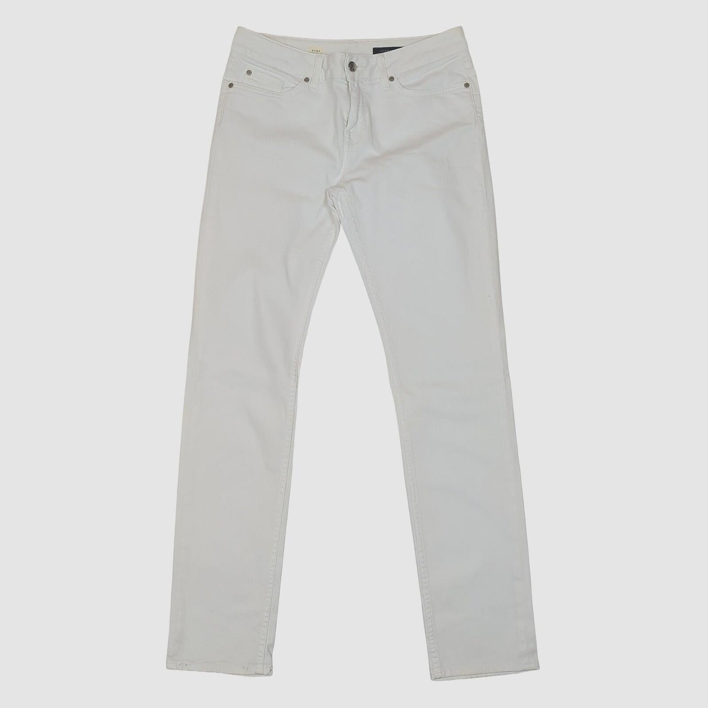 tommy hilfiger rome regular fit womens white denim jeans size w28 l32 casual by Tommy Hilfiger – JEANS | RewearableUK