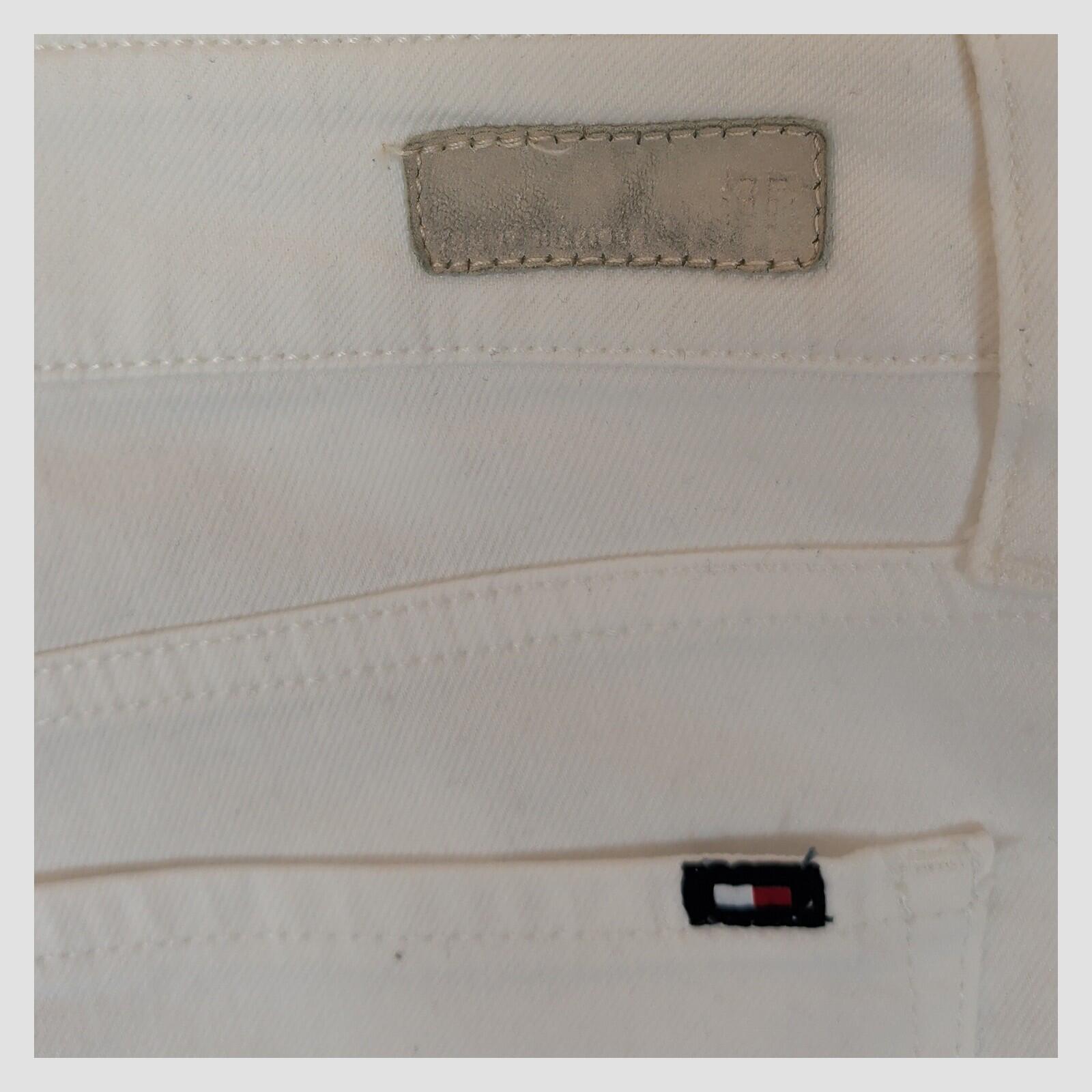 tommy hilfiger rome regular fit womens white denim jeans size w28 l32 casual by Tommy Hilfiger – JEANS | RewearableUK