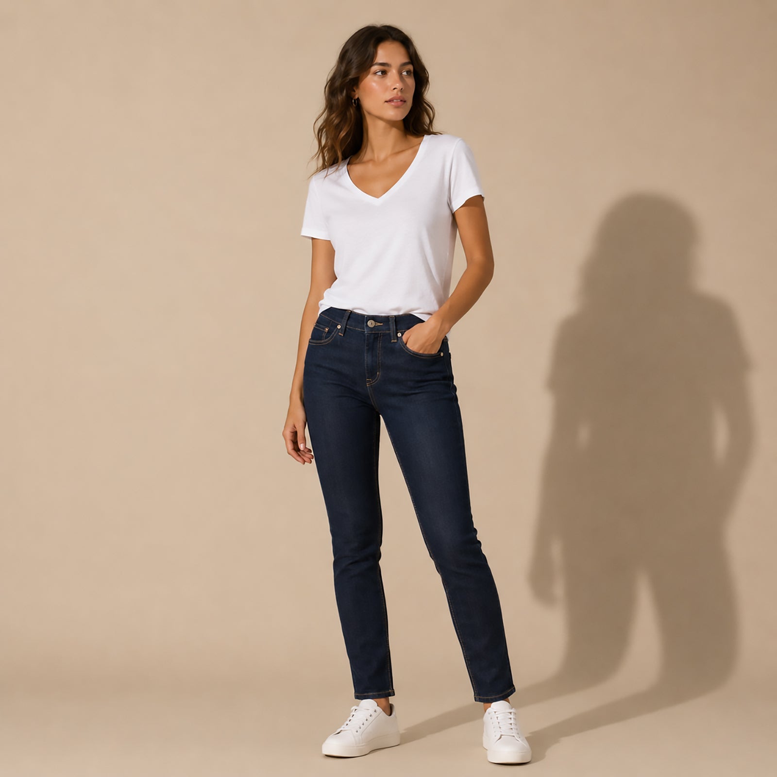 Tommy Hilfiger Rome Straight Jeans W25 L32 Dark Blue Womens by Tommy Hilfiger – JEANS | RewearableUK