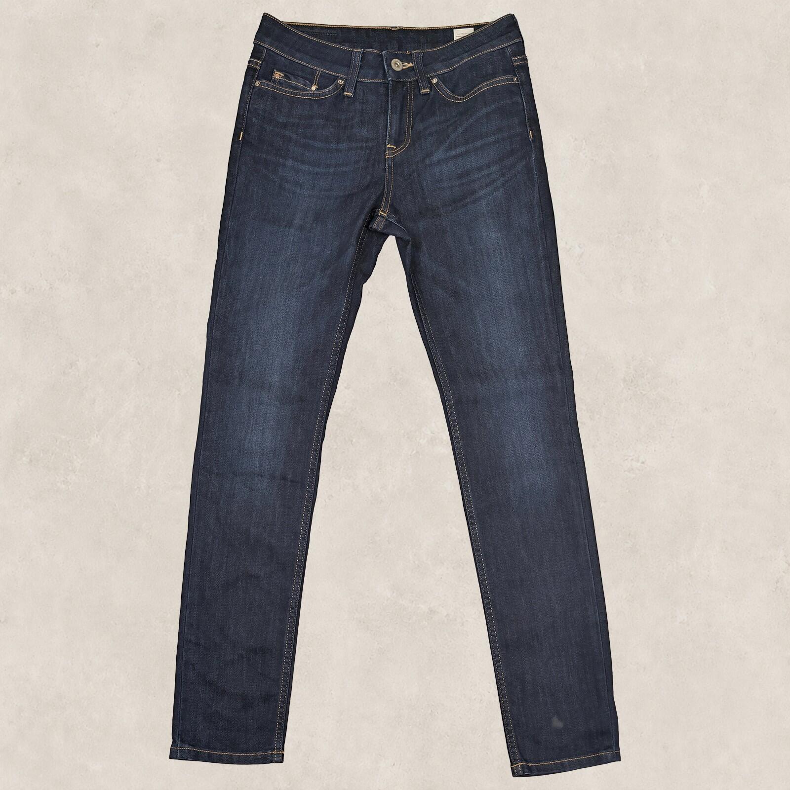 tommy hilfiger rome womens dark blue wash straight fit denim jeans size 25 32 by Tommy Hilfiger – JEANS | RewearableUK