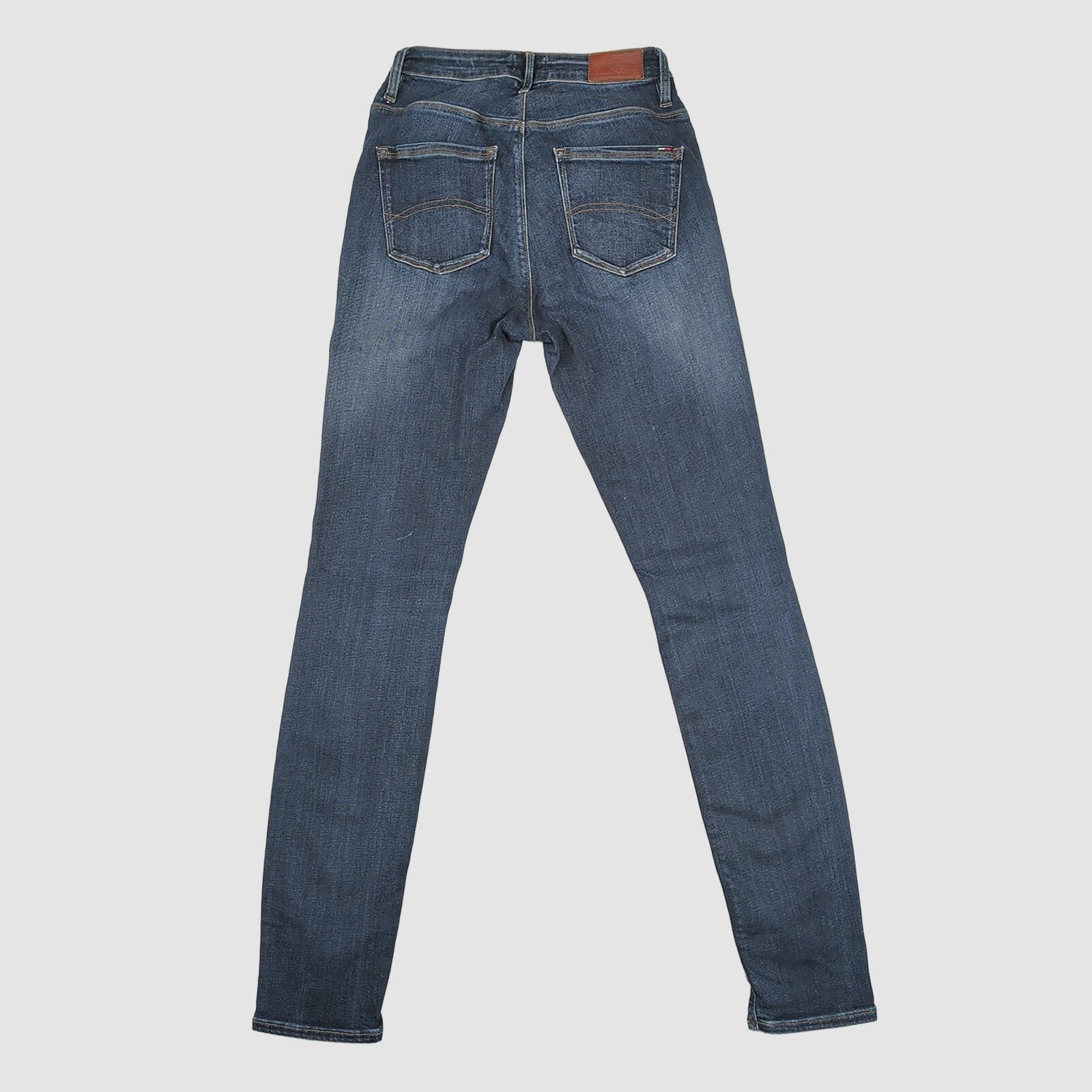 Tommy Hilfiger Santana Skinny Jeans Blue High Rise W30 L32 Womens by Tommy Hilfiger – JEANS | RewearableUK