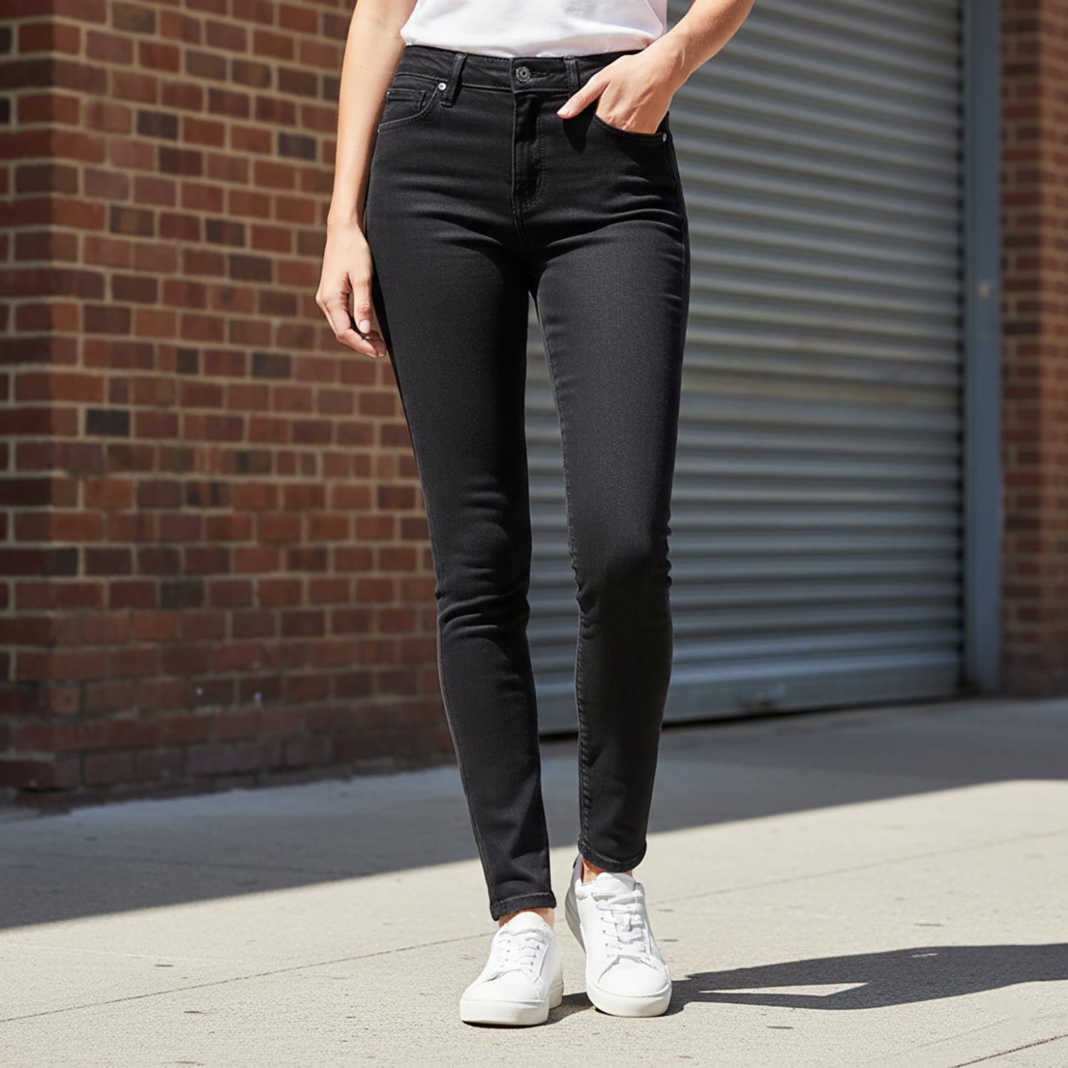 Tommy Hilfiger Skinny Jeans Black | Women's W32 L30 by Tommy Hilfiger – JEANS | RewearableUK