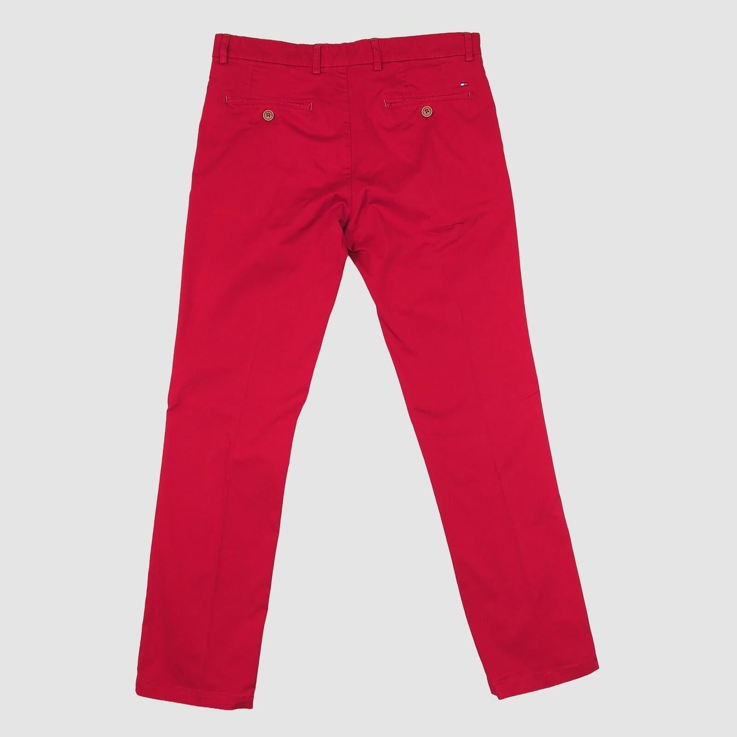 Tommy Hilfiger Tailored Red Chino Trousers Mens EU46 Slim Fit by Tommy Hilfiger – chino | RewearableUK