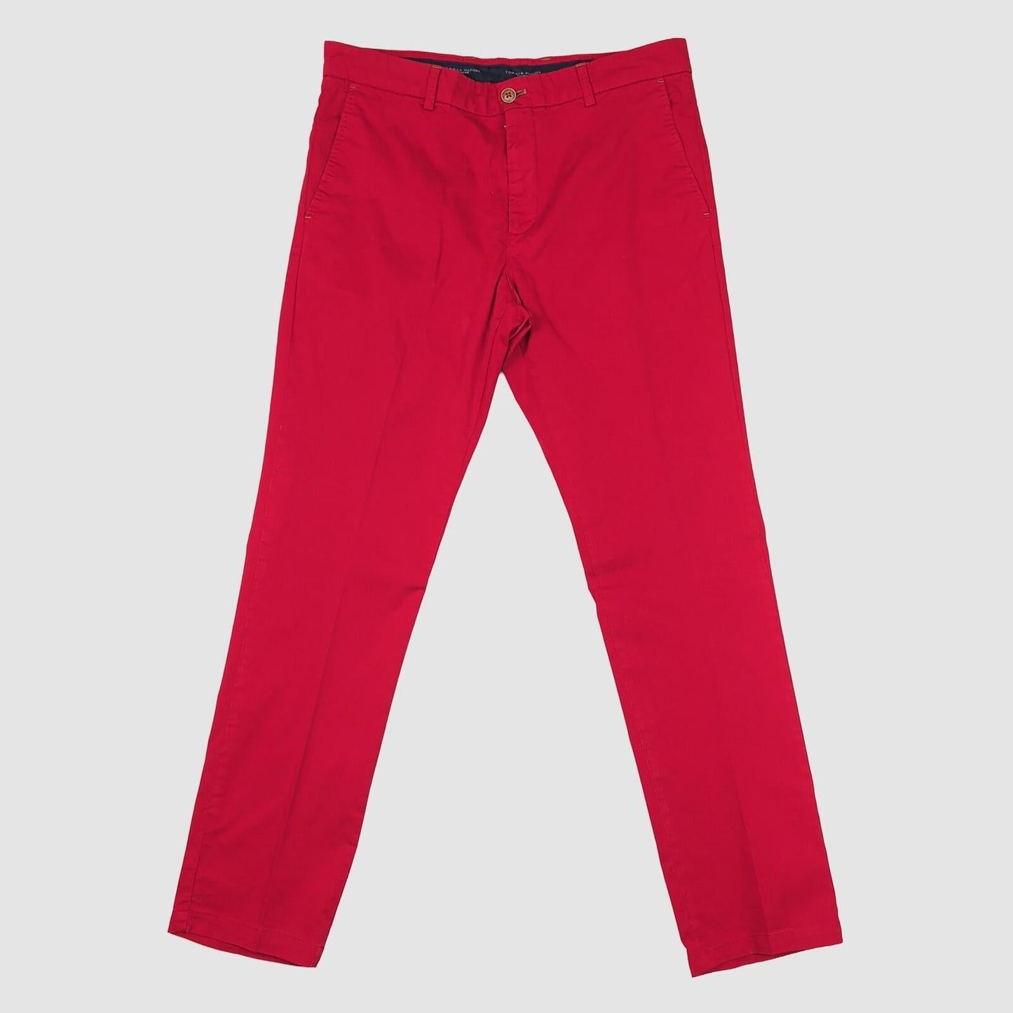 Tommy Hilfiger Tailored Red Chino Trousers Mens EU46 Slim Fit by Tommy Hilfiger – chino | RewearableUK