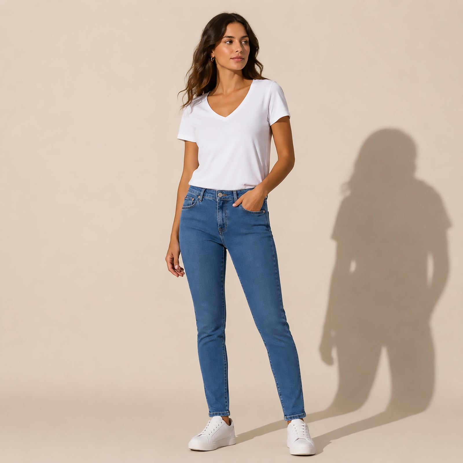 Tommy Hilfiger TH Flex Como Skinny Jeans W29 L30 Blue Womens by Tommy Hilfiger – JEANS | RewearableUK