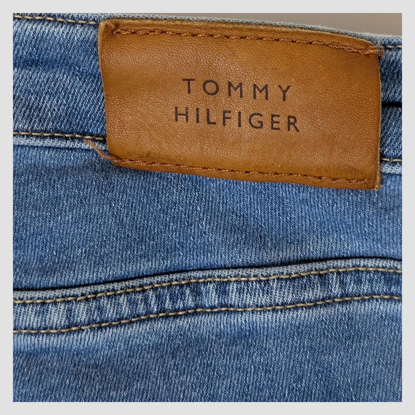 tommy hilfiger th flex como skinny womens blue wash denim jeans size w29 l30 by Tommy Hilfiger – JEANS | RewearableUK