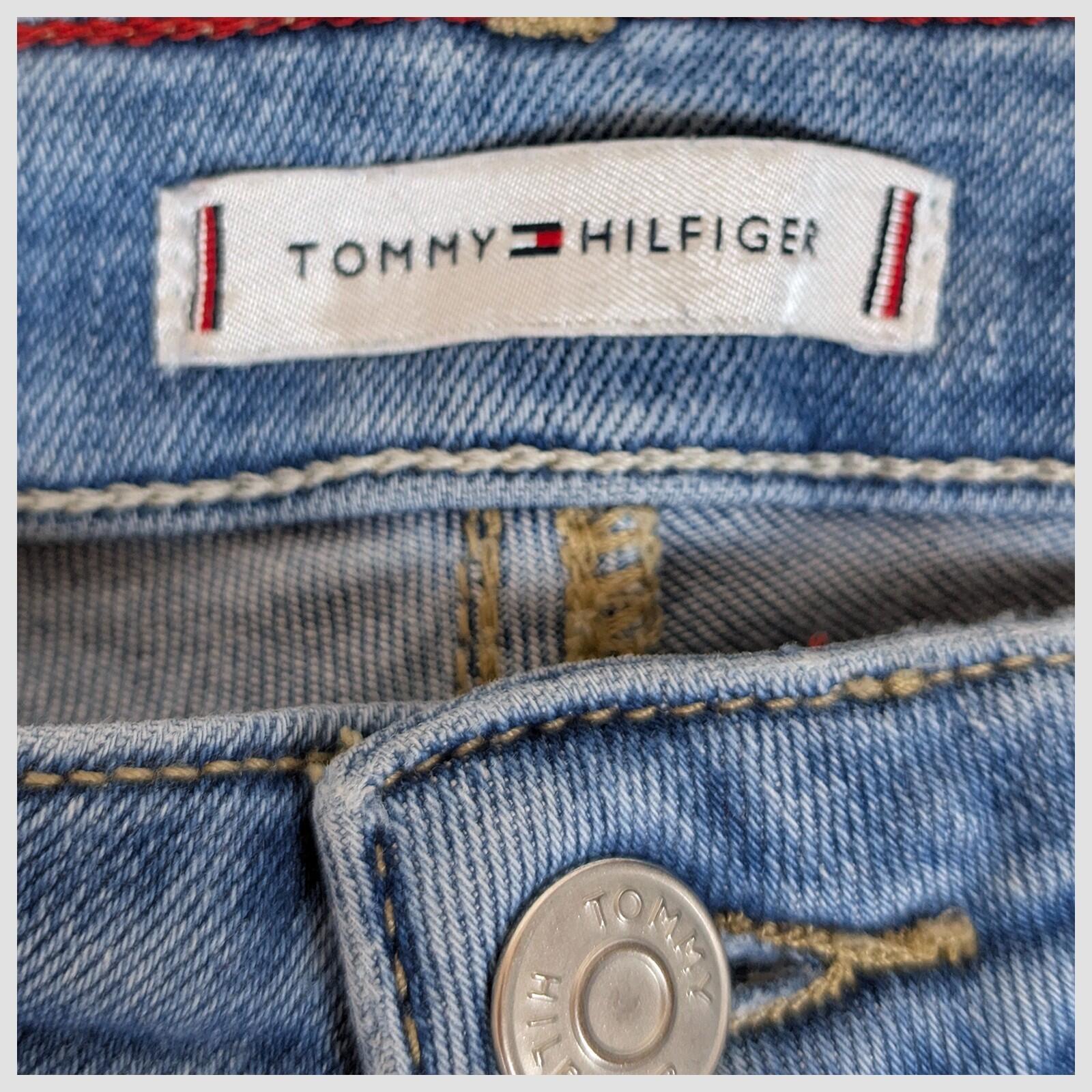 tommy hilfiger th flex como skinny womens blue wash denim jeans size w29 l30 by Tommy Hilfiger – JEANS | RewearableUK