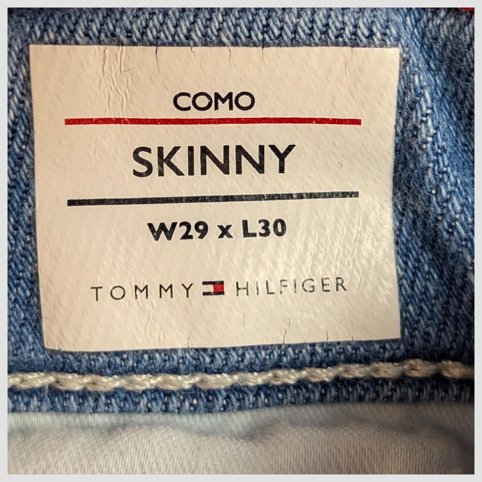 tommy hilfiger th flex como skinny womens blue wash denim jeans size w29 l30 by Tommy Hilfiger – JEANS | RewearableUK