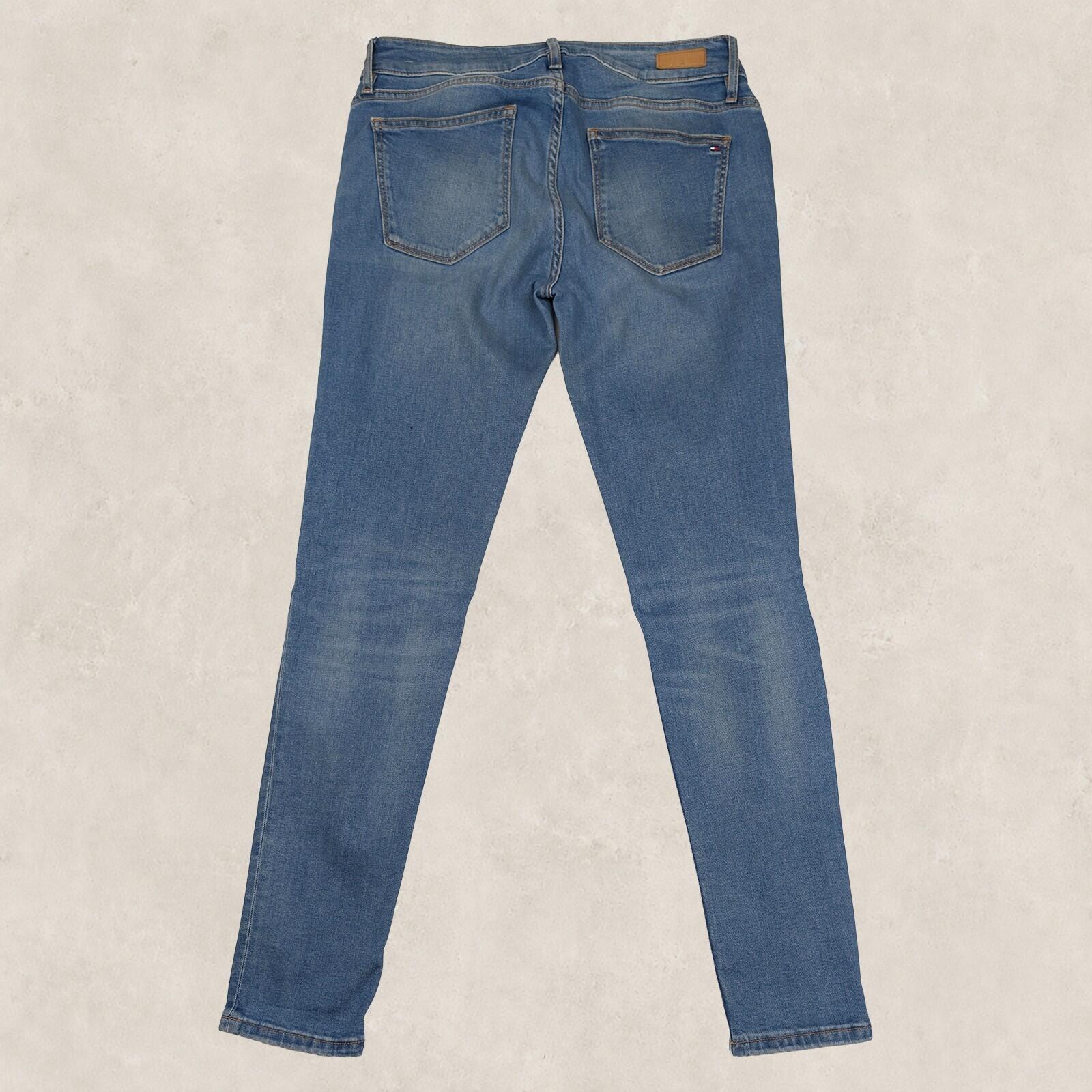 tommy hilfiger venice low waist skinny womens denim jeans blue size w 30 l 32 by Tommy Hilfiger – | RewearableUK