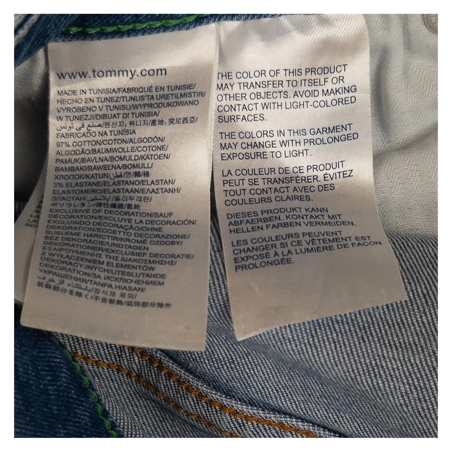 Tommy Hilfiger Venice LW Jeans W30 L30 Blue Skinny Fit Low Waist Stretch Denim by Tommy Hilfiger – | RewearableUK