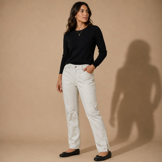 Tommy Hilfiger White Skinny Ankle Zip Jeans Womens Size 4 by Tommy Hilfiger – JEANS | RewearableUK