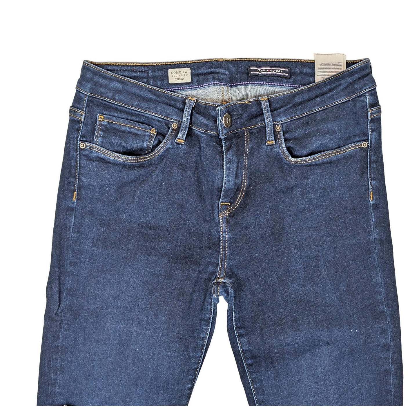 tommy hilfiger women size w28 l32 dark blue indigo como lw jegging fit jeans by Tommy Hilfiger – | RewearableUK