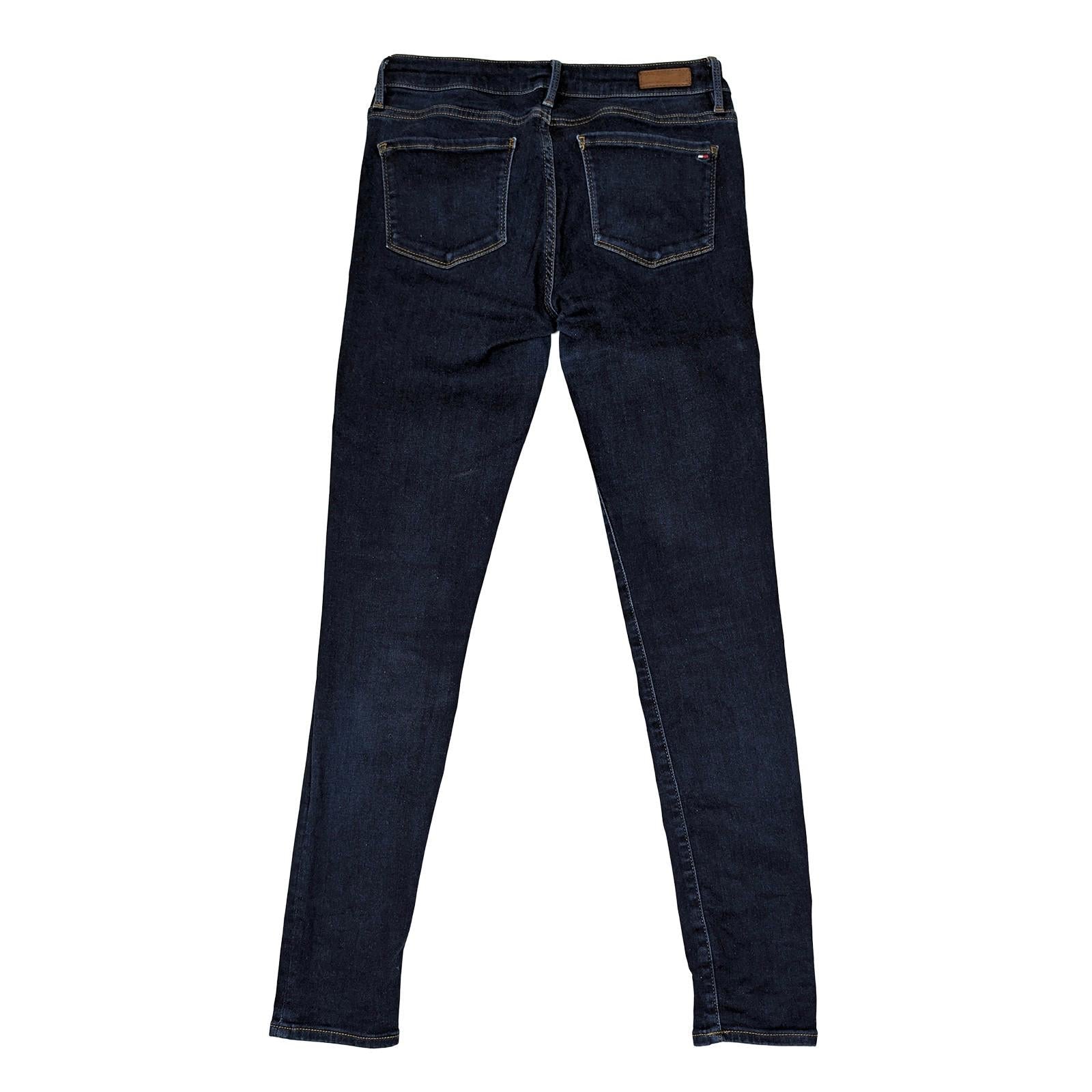 tommy hilfiger women size w28 l32 dark blue indigo como lw jegging fit jeans by Tommy Hilfiger – | RewearableUK