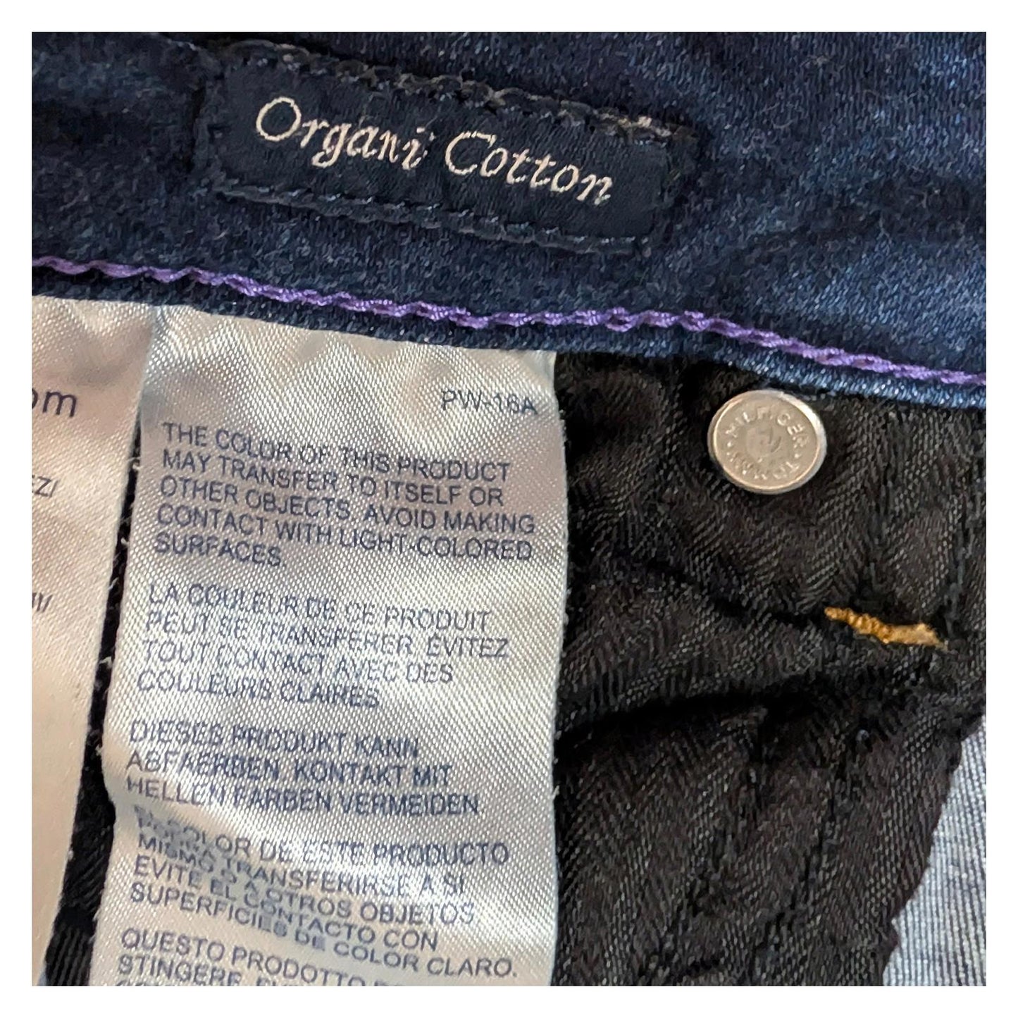 tommy hilfiger women size w28 l32 dark blue indigo como lw jegging fit jeans by Tommy Hilfiger – | RewearableUK