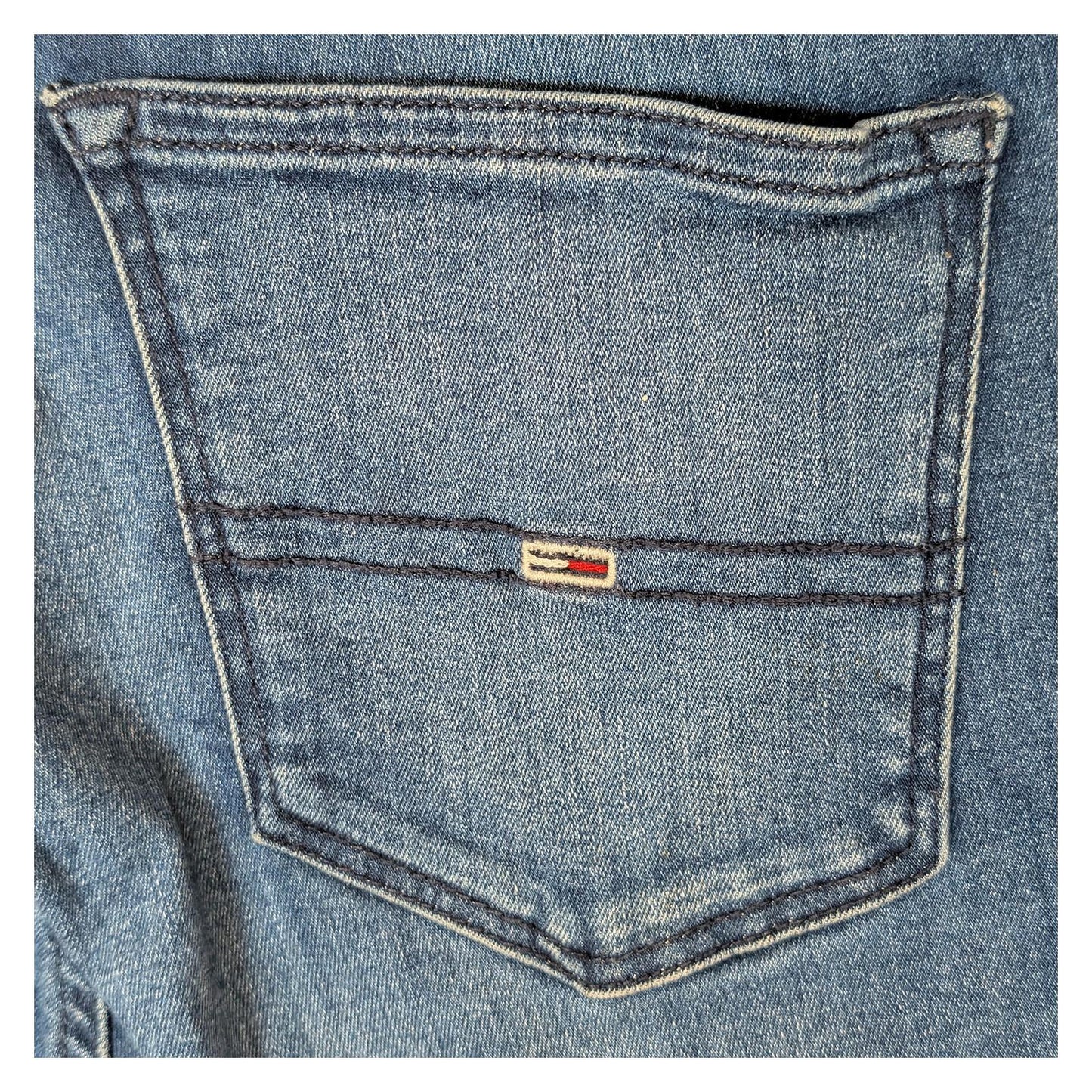tommy hilfiger women size w29 l30 blue nora mid rise skinny fit denim jeans by Tommy Hilfiger – | RewearableUK