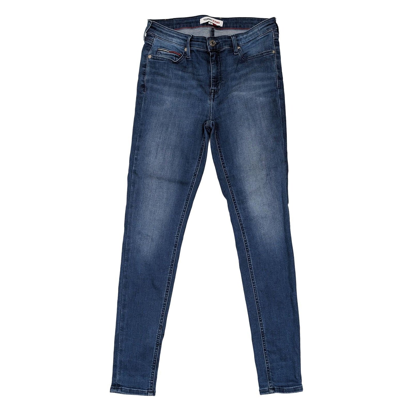 tommy hilfiger women size w29 l30 blue nora mid rise skinny fit denim jeans by Tommy Hilfiger – | RewearableUK