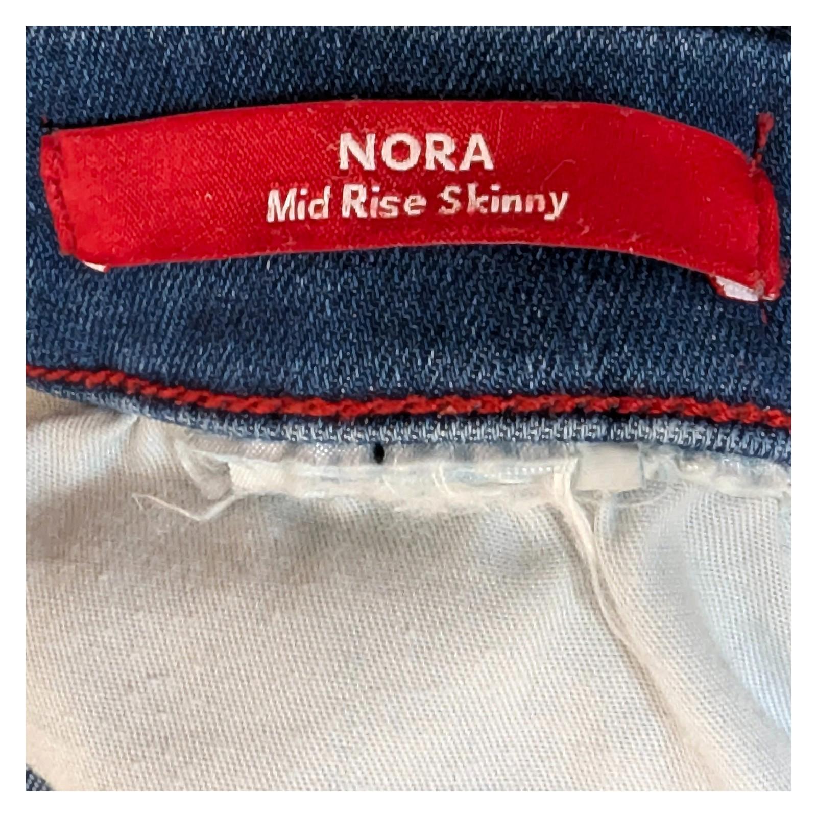 tommy hilfiger women size w29 l30 blue nora mid rise skinny fit denim jeans by Tommy Hilfiger – | RewearableUK