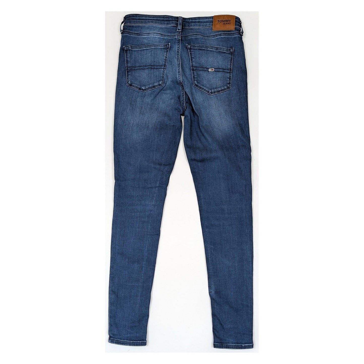 tommy hilfiger women size w29 l30 blue nora mid rise skinny fit denim jeans by Tommy Hilfiger – | RewearableUK