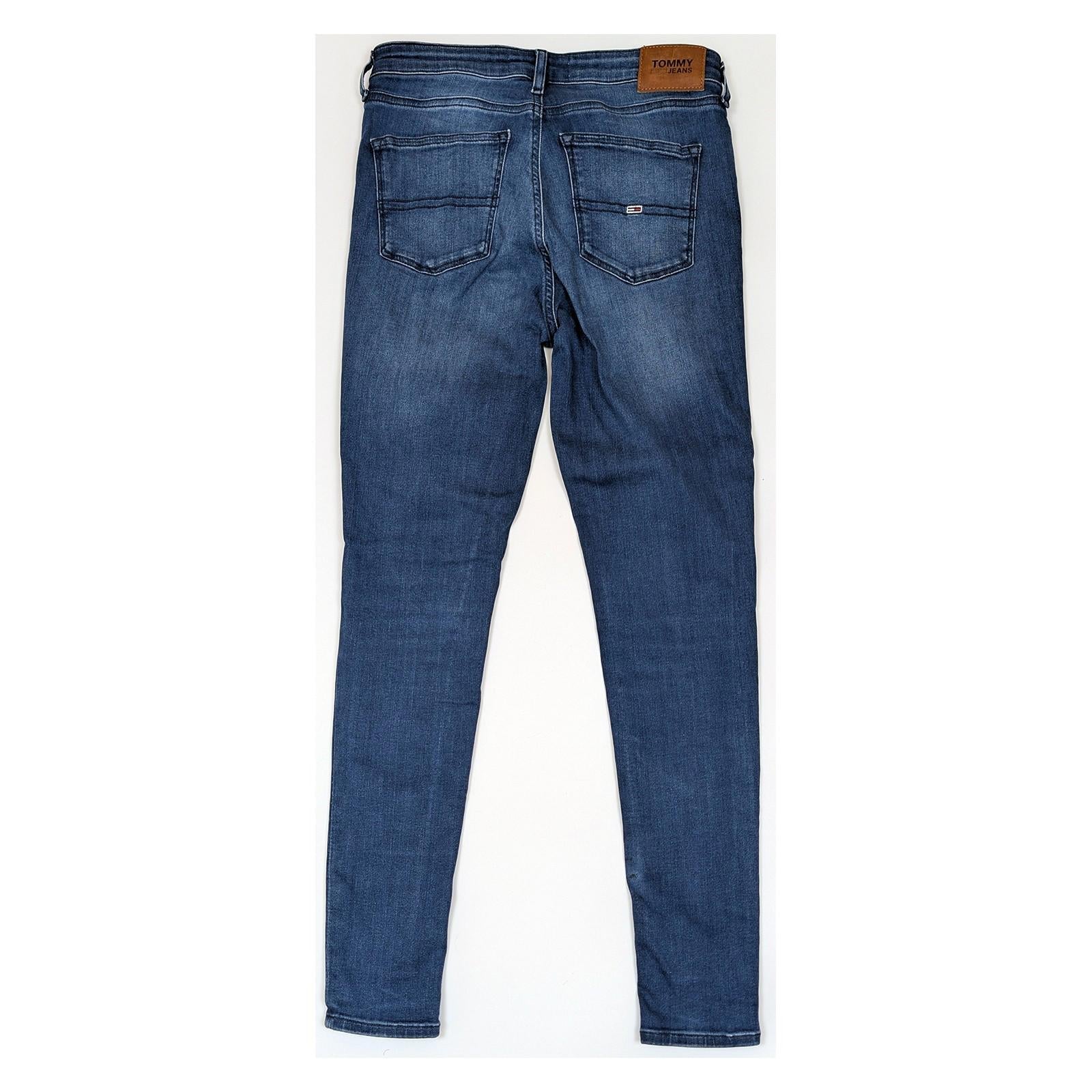 tommy hilfiger women size w29 l30 blue nora mid rise skinny fit denim jeans by Tommy Hilfiger – | RewearableUK