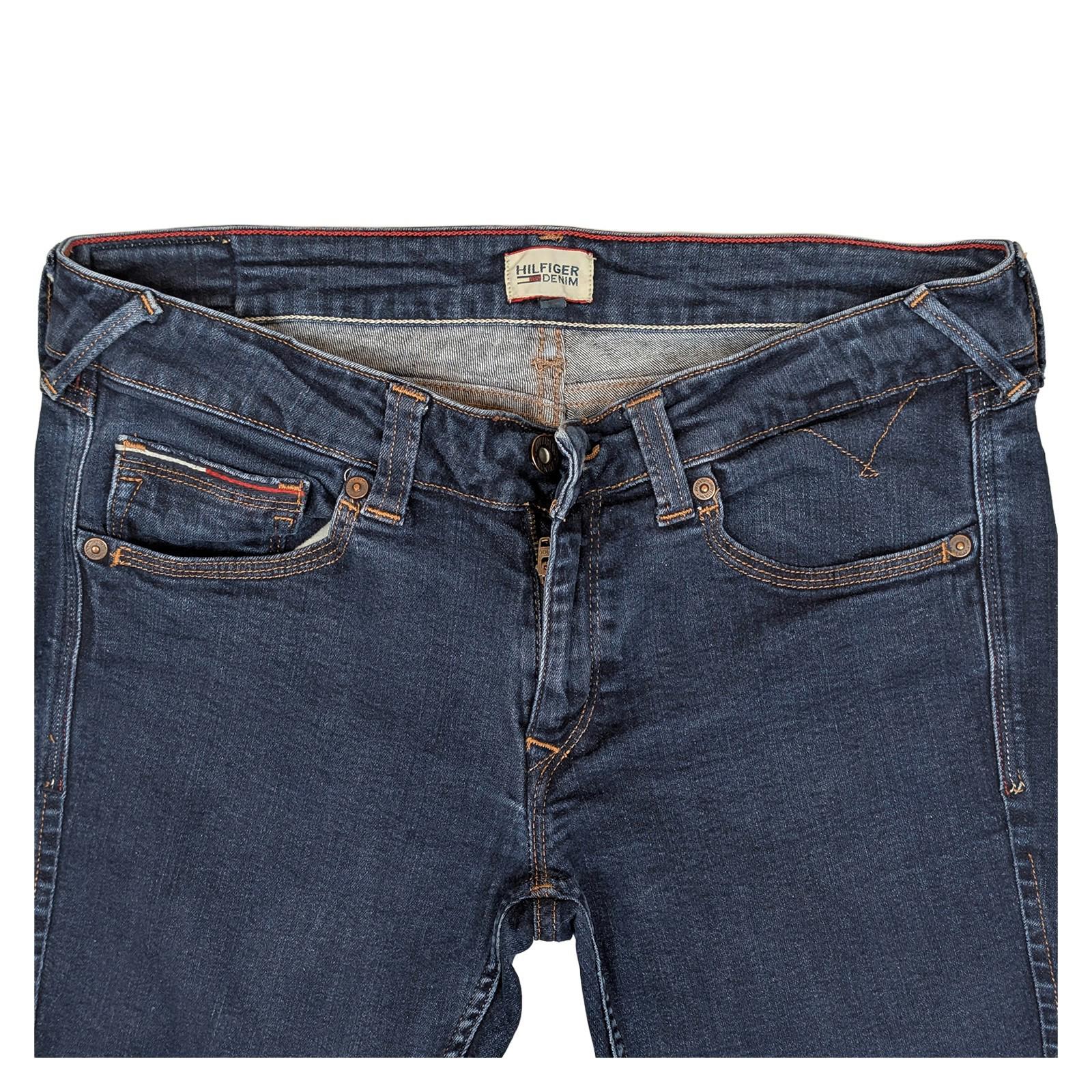 tommy hilfiger women size w31 l30 dark blue skinny slim stretch denim jeans by Tommy Hilfiger – | RewearableUK