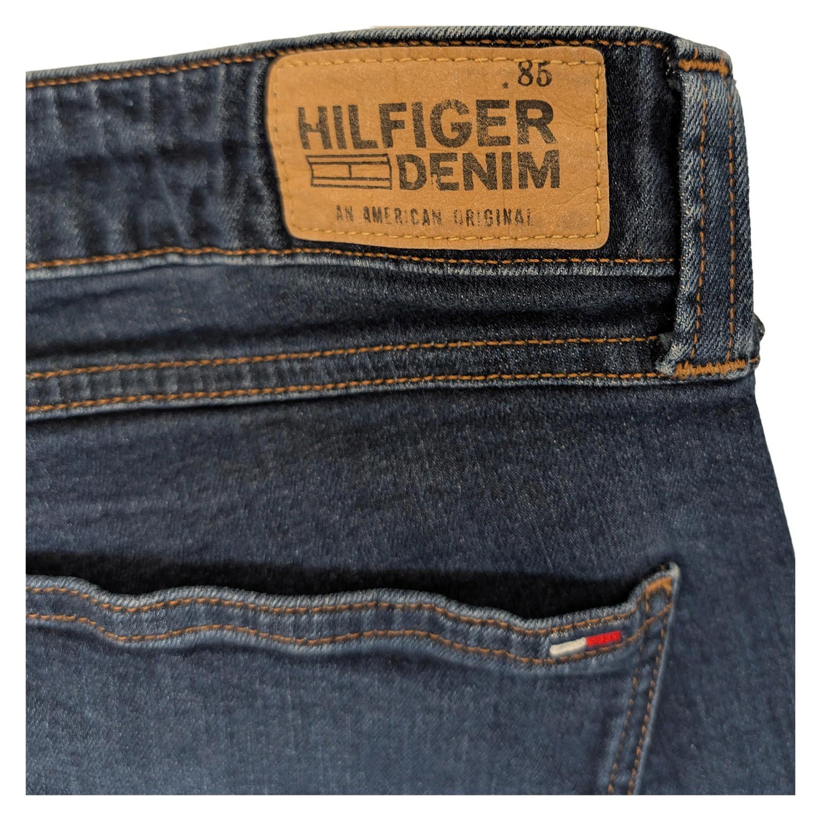 tommy hilfiger women size w31 l30 dark blue skinny slim stretch denim jeans by Tommy Hilfiger – | RewearableUK