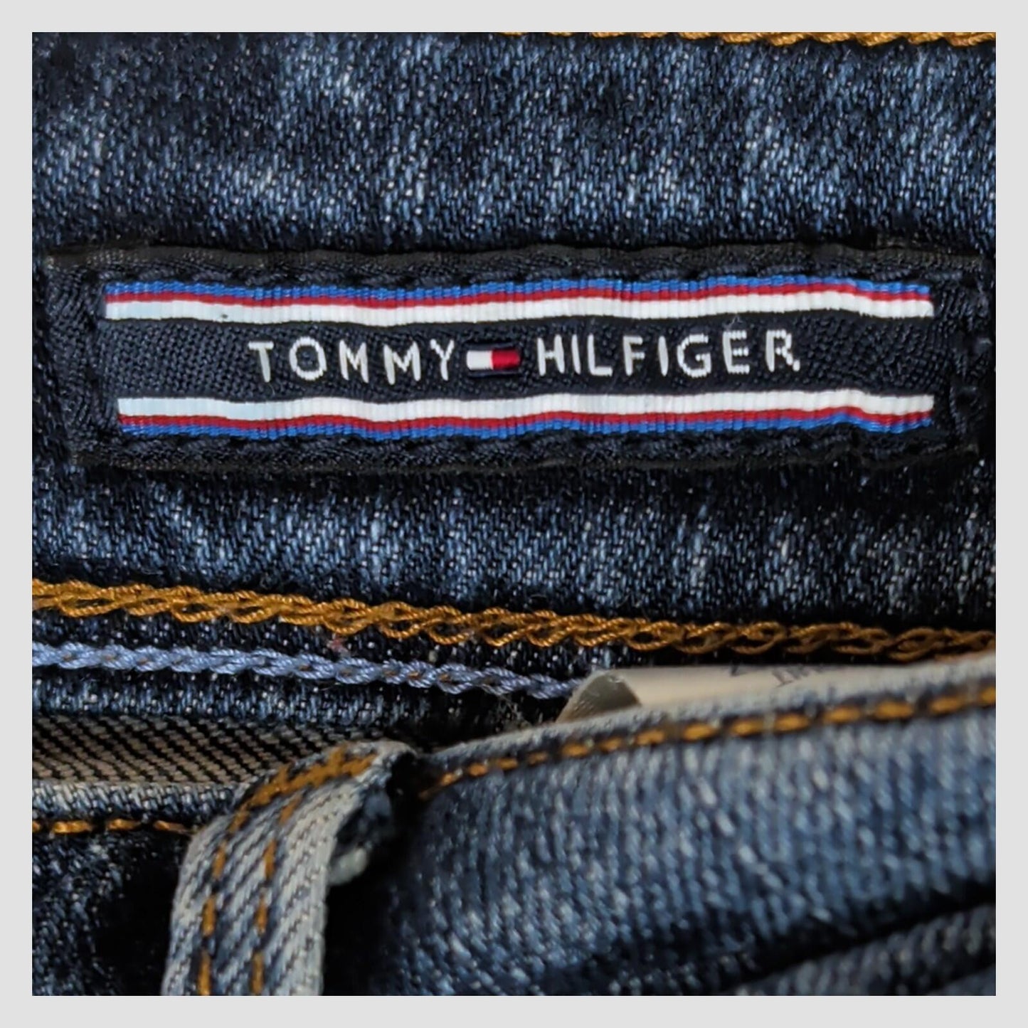 tommy hilfiger womens absolute blue paris hw slim skinny jeans size w28 l34 by Tommy Hilfiger – JEANS | RewearableUK