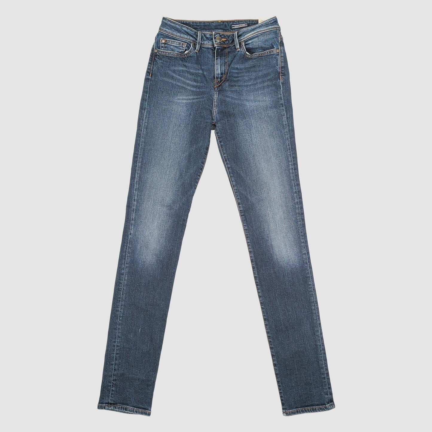 tommy hilfiger womens absolute blue paris hw slim skinny jeans size w28 l34 by Tommy Hilfiger – JEANS | RewearableUK