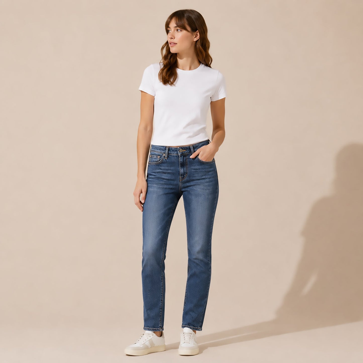 tommy hilfiger womens absolute blue paris hw slim skinny jeans size w28 l34 by Tommy Hilfiger – JEANS | RewearableUK