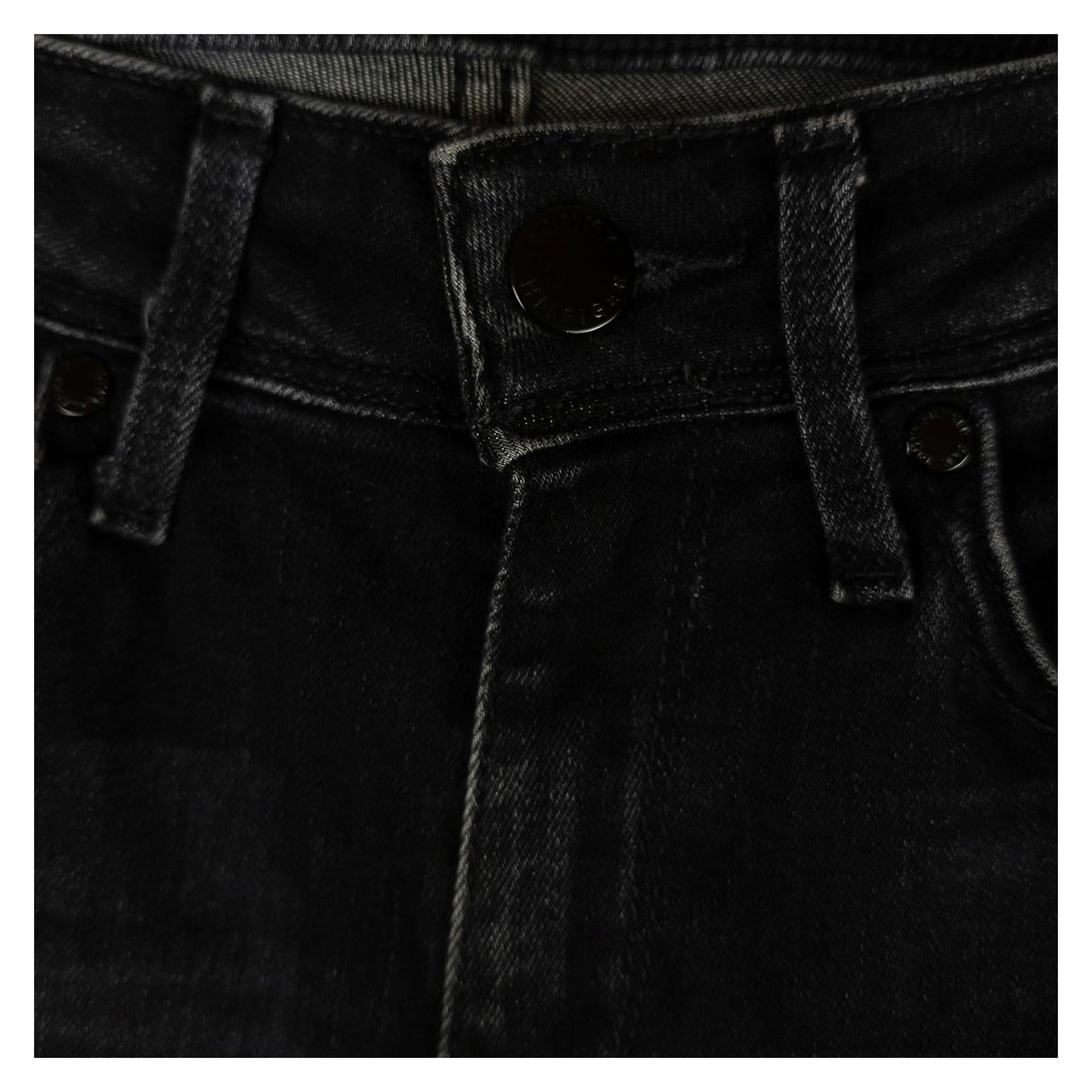 Tommy Hilfiger Women's Paris High Waist Slim Jeans W26 L32 Washed Black Denim by Tommy Hilfiger – | RewearableUK