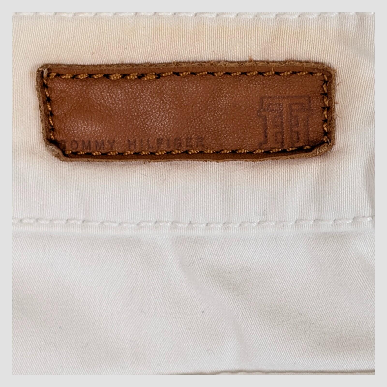 tommy hilfiger womens white stretch cotton skinny denim ankle zip jeans size 4 by Tommy Hilfiger – | RewearableUK
