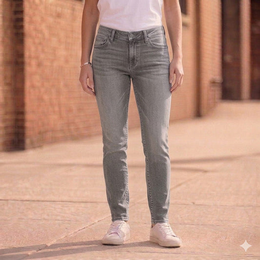 tommy jeans finley mens grey super skinny stretch denim trousers 34 32 by Tommy Hilfiger – JEANS | RewearableUK