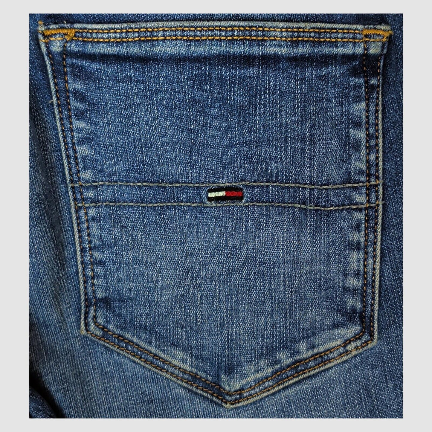 Tommy Jeans High Rise Super Skinny Blue Jeans W26 L30 Womens by Tommy Hilfiger – JEANS | RewearableUK