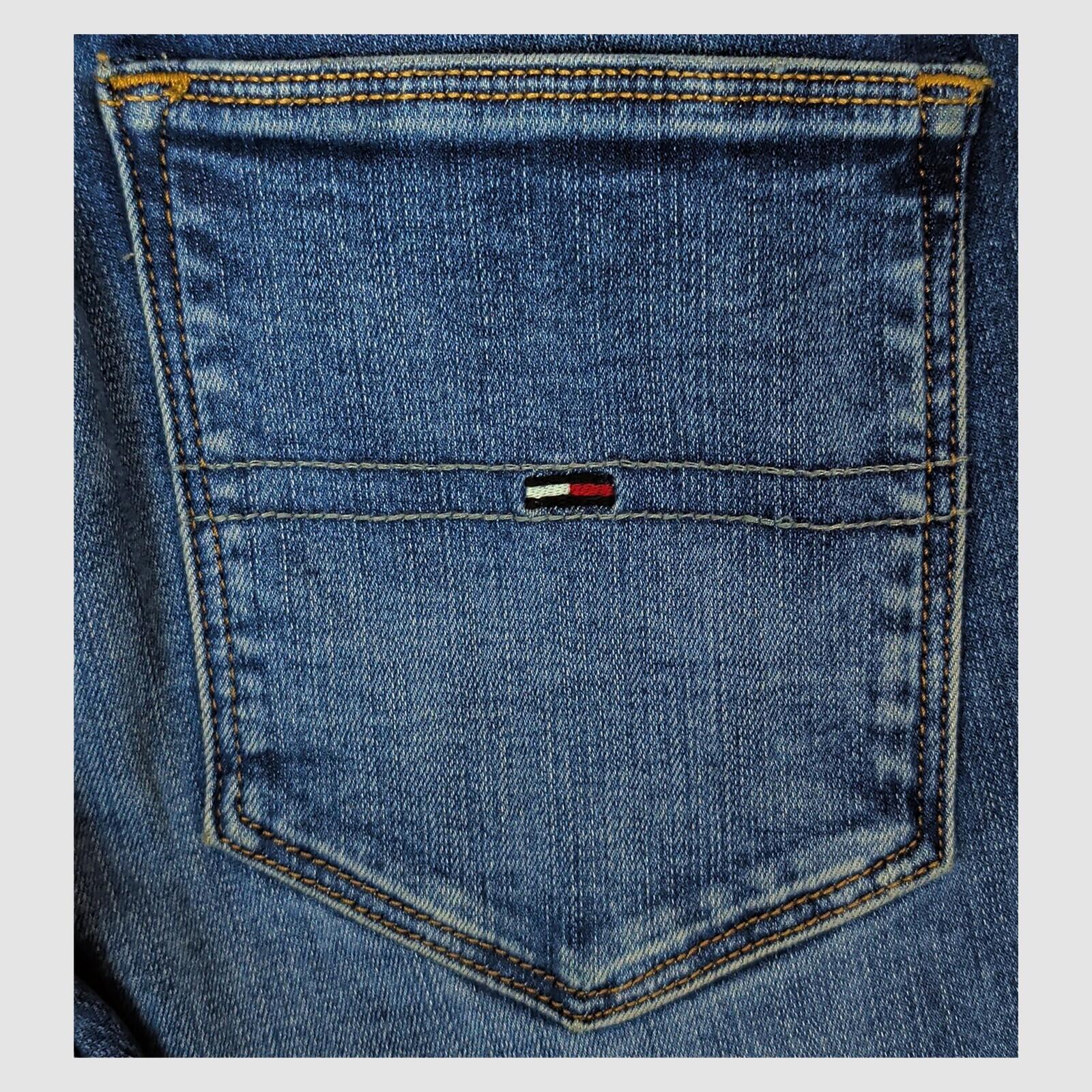 Tommy Jeans High Rise Super Skinny Blue Jeans W26 L30 Womens by Tommy Hilfiger – JEANS | RewearableUK