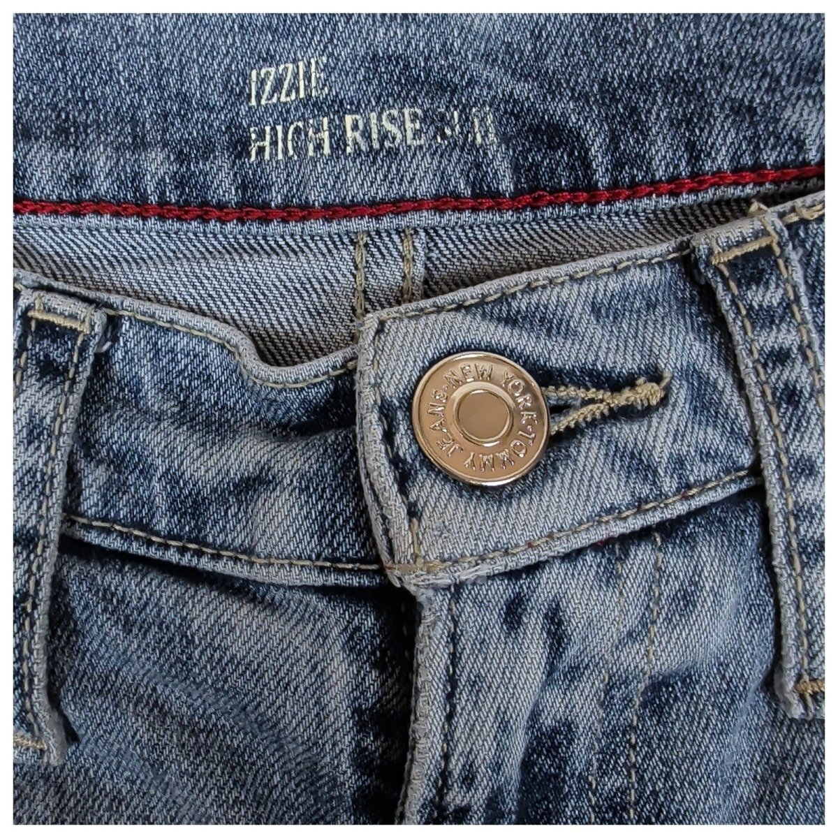 Tommy Jeans Izzy Womens Jeans W28 L30 Blue High Rise Slim by Tommy Hilfiger – | RewearableUK