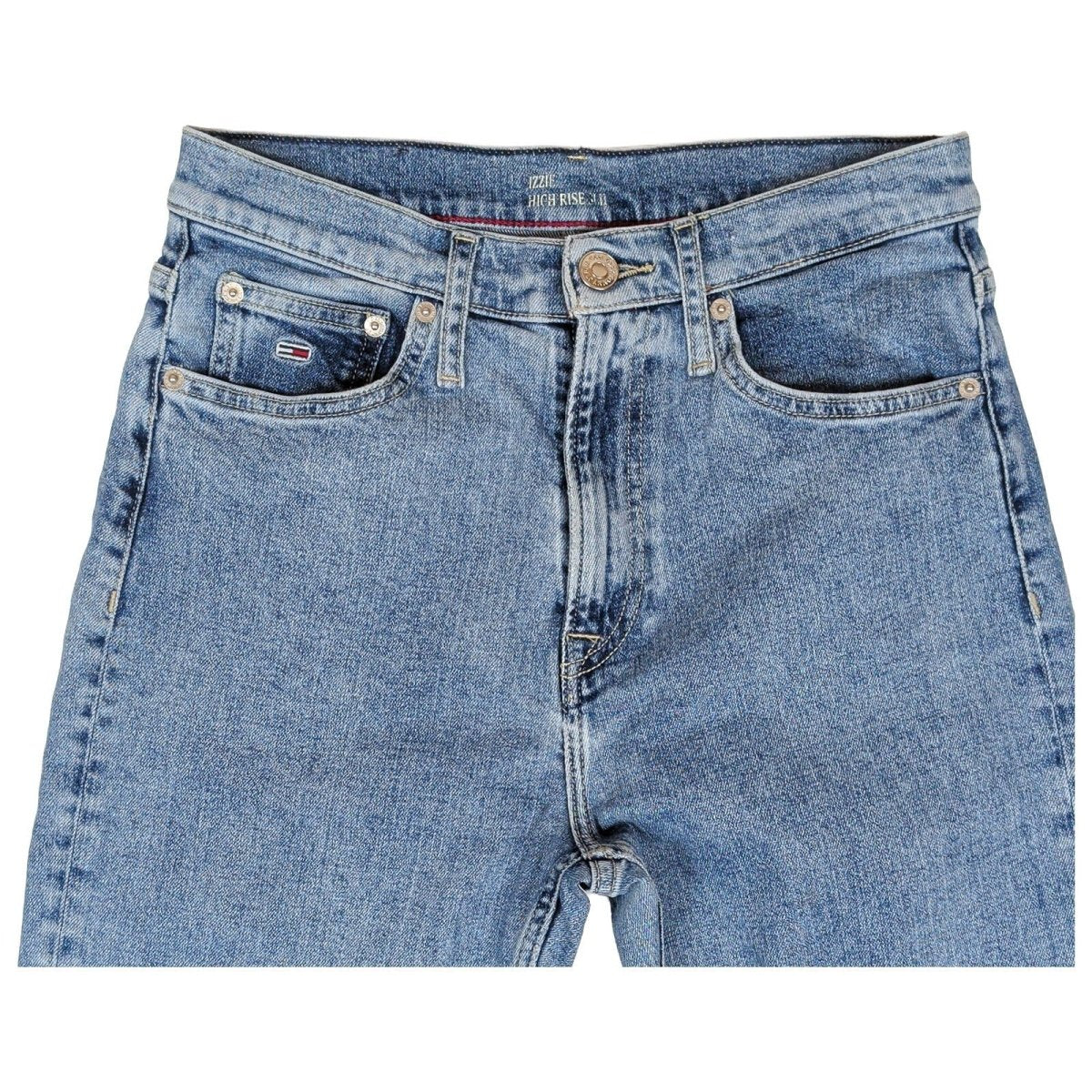 Tommy Jeans Izzy Womens Jeans W28 L30 Blue High Rise Slim by Tommy Hilfiger – | RewearableUK
