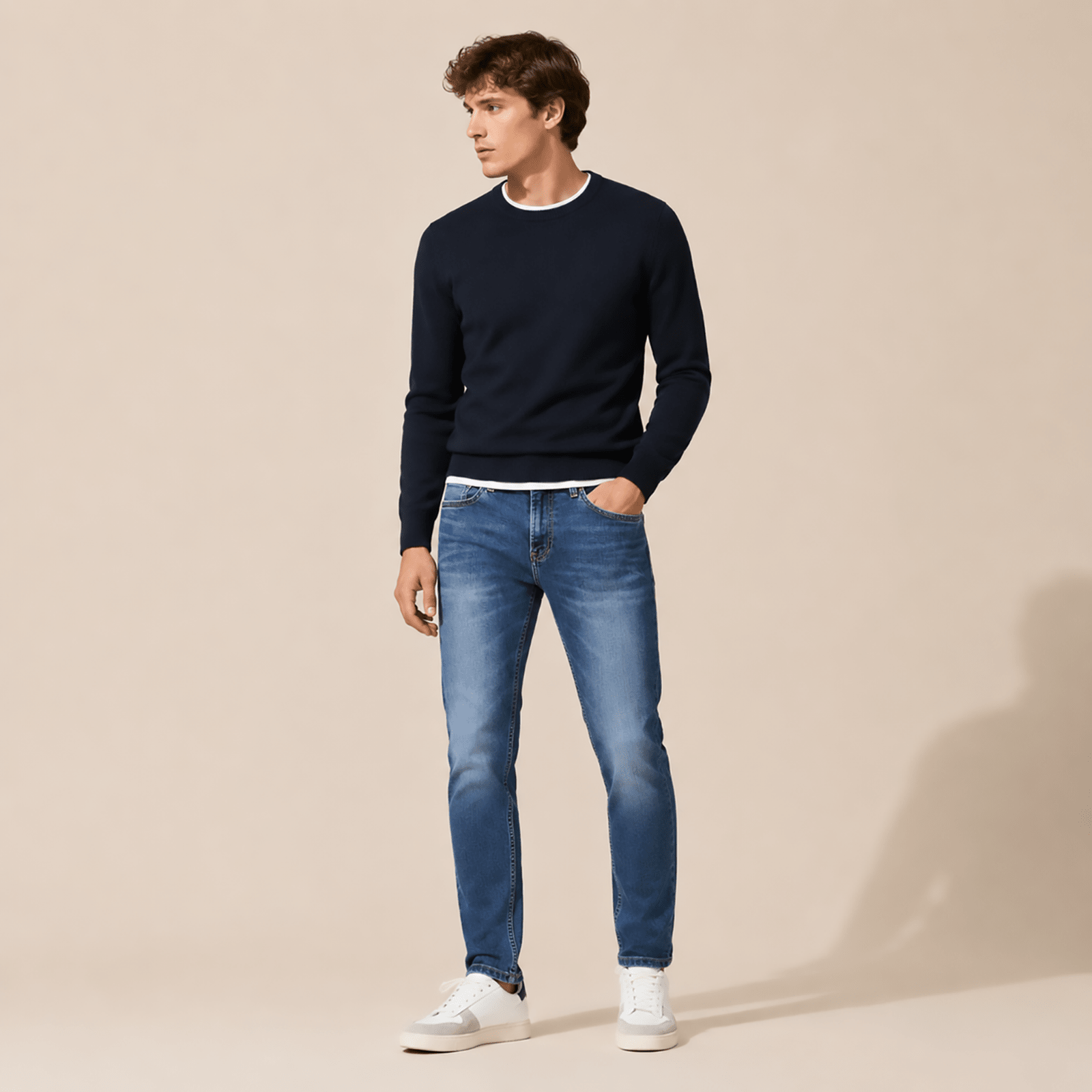 tommy jeans mens medium blue scanton slim fit stretch denim jeans w33 l30 by Tommy Hilfiger – JEANS | RewearableUK